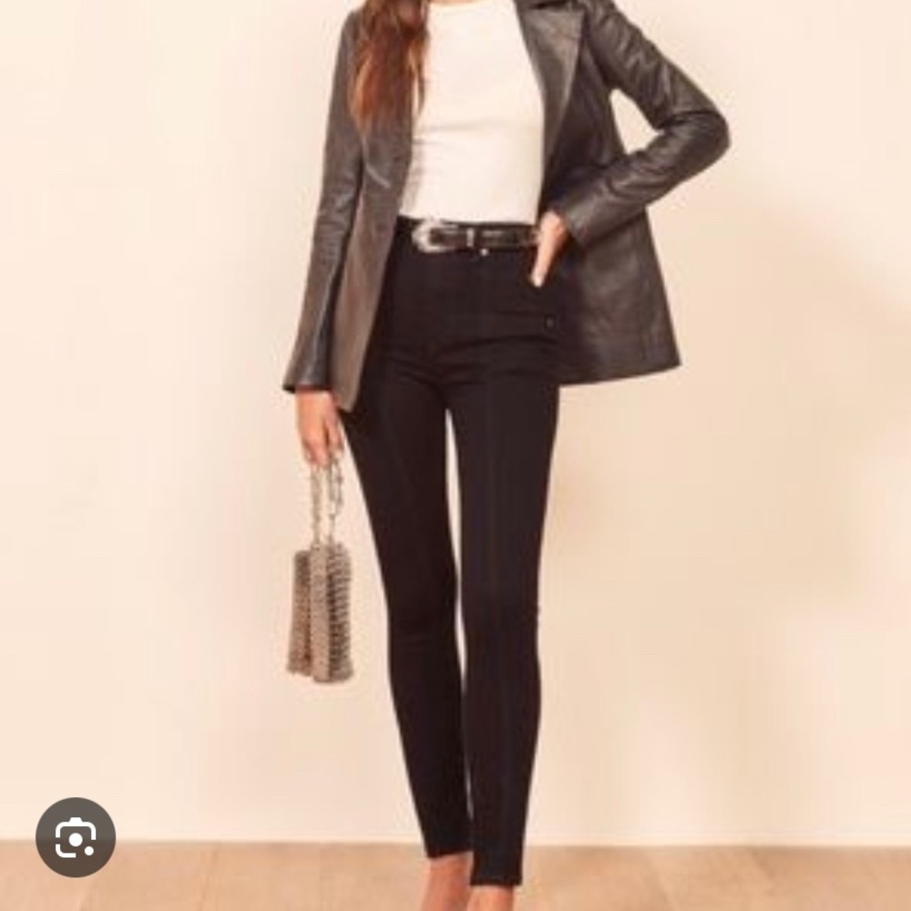 Reformation Black Skinny Jeans